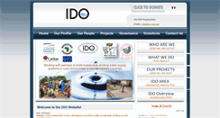 Desktop Screenshot of ido-ong.org